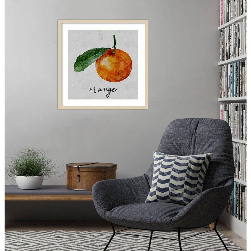 Amanti Art Summertime Citrus I by Regina Moore Framed Wall Art Print