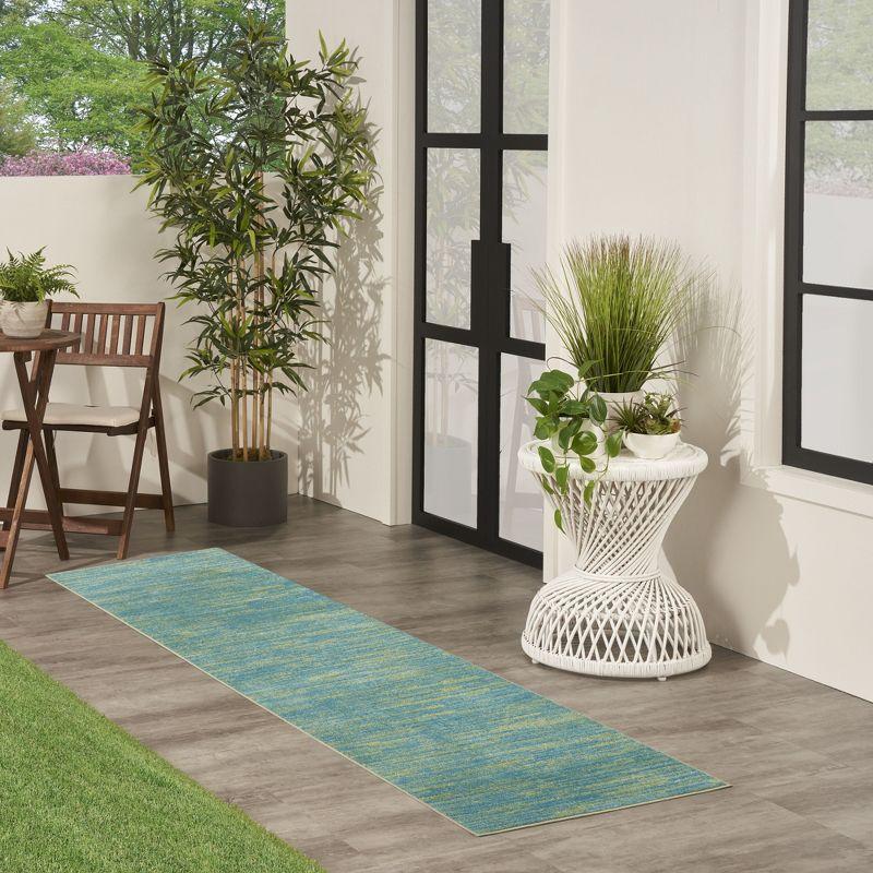 Nourison Essentials Solid Indoor/Outdoor Area Rug