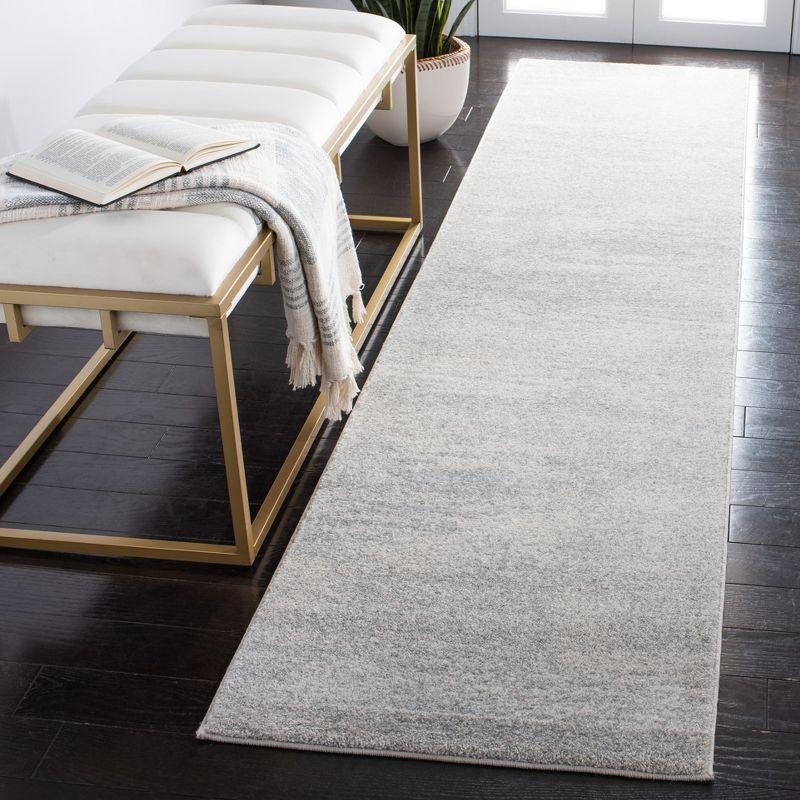 Evoke EVK272 Power Loomed Indoor Runner - Ivory/Sage - 2'2"x9' - Safavieh