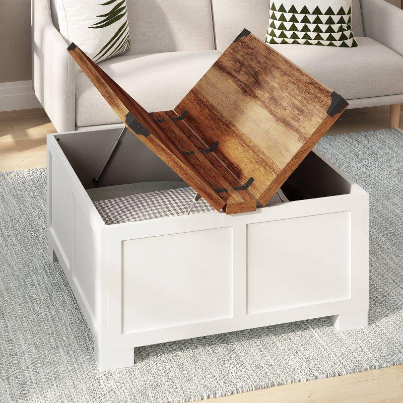 Taylor & Logan Willard Modern Farmhouse Storage Coffee Table