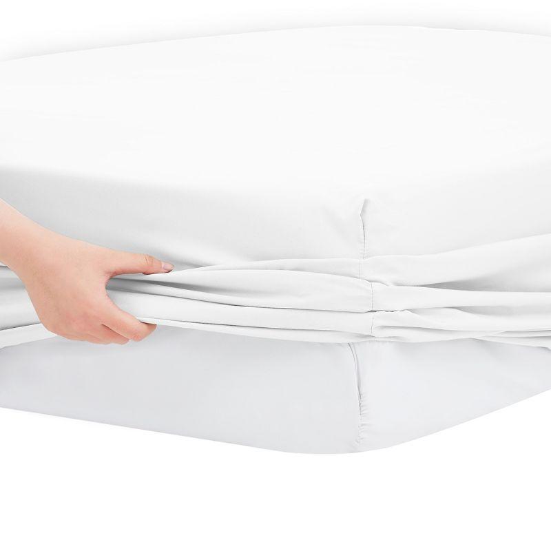 Modern Threads Modern Threads 6-Piece Bed Sheet Set, Deep Pocket, Ultra Soft Microfiber, Cool & Breathable