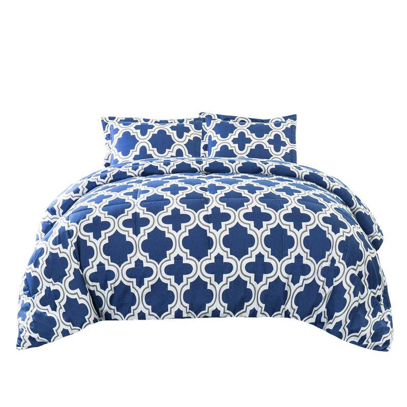 Superior Superior Trellis Trellis Hypoallergenic Down Alternative 3Pc Comforter Set