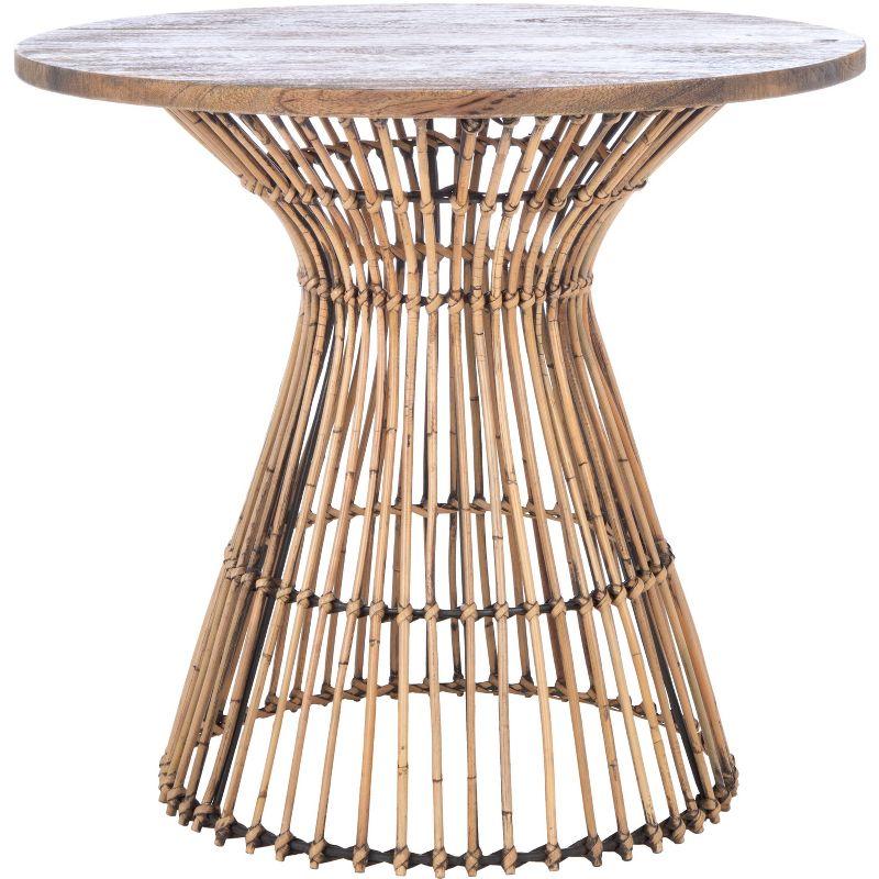 Joss & Main Angelo Solid Wood Top End Table