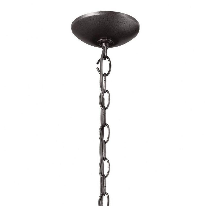 Gentle Hill 19" 2 Light Pendant Anvil Iron