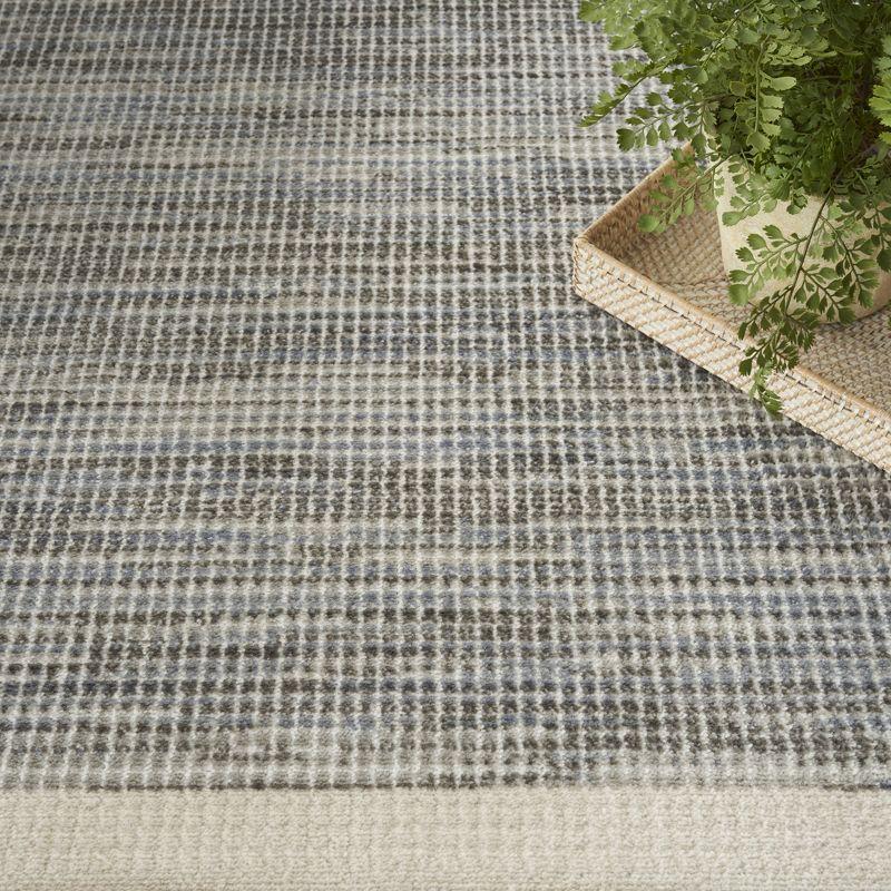 Nourison Serenity Home Modern Bordered Indoor Area Rug