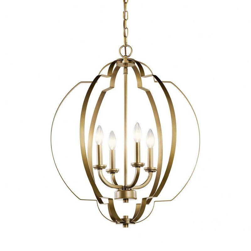 Kichler Lighting Voleta 4 - Light Pendant in  Natural Brass