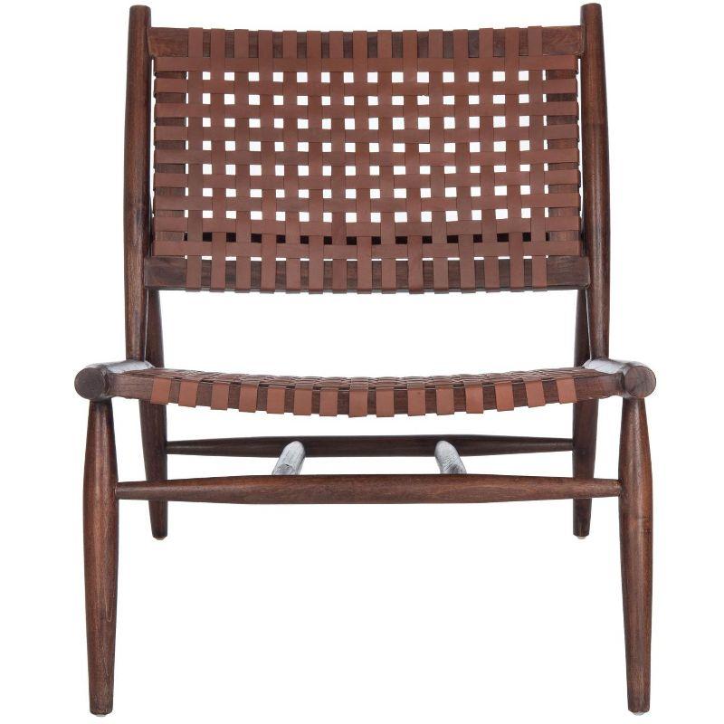 Soleil Accent Chair - ACH1001 - Cognac/Brown - Safavieh