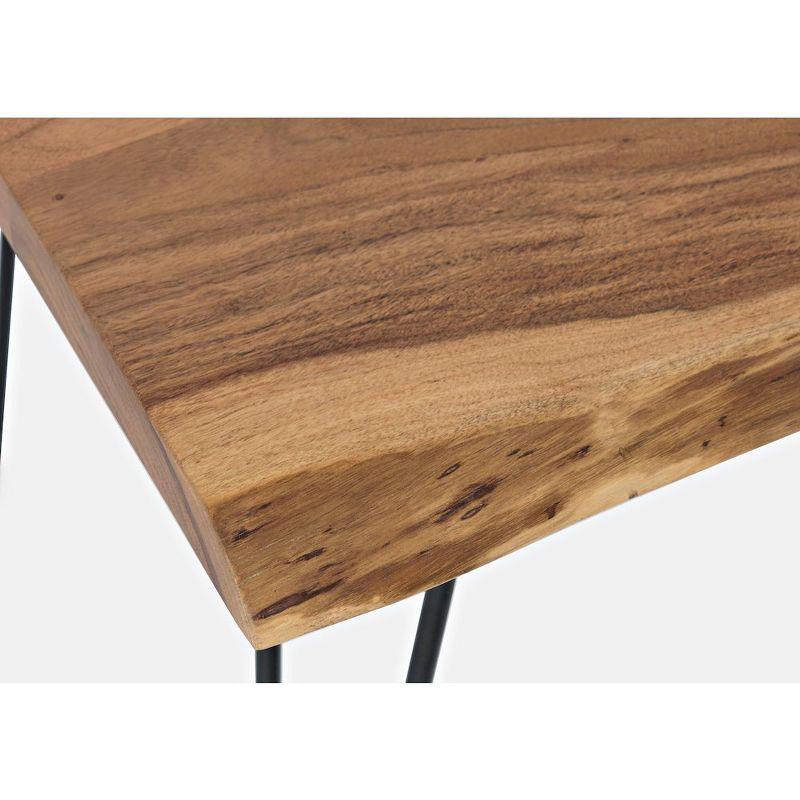 Jofran,Nature's Edge 24'' Solid Acacia Square End Table