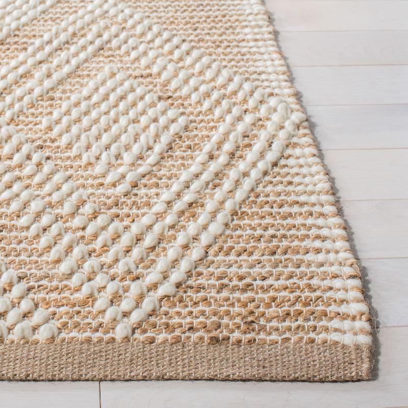 Natura NAT107 Hand Woven Area Rug - Natural/Ivory - 3'x5' - Safavieh.