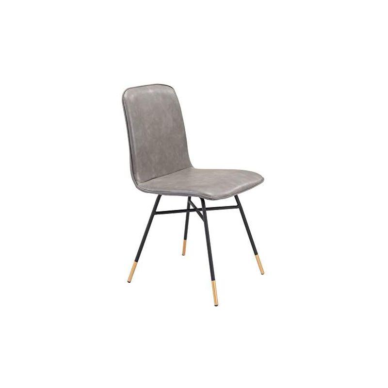 Zuo Var Dining Chair (Set of 2) Gray