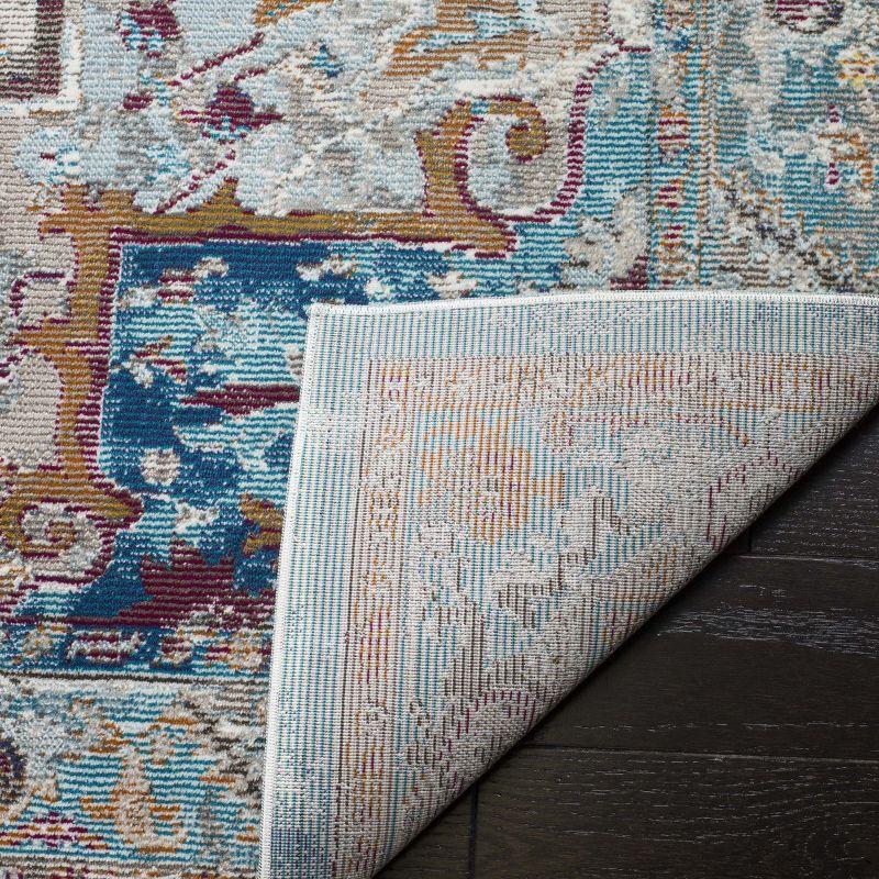 Aria ARA119 Power Loomed Area Rug - Beige/Blue - 10'x14' - Safavieh.