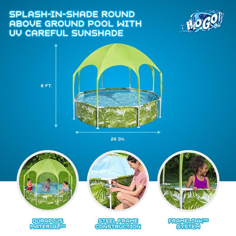 Bestway Bestway: H2OGO! Splash-In-Shade Play Pool - 8' x 20", Kids Pool