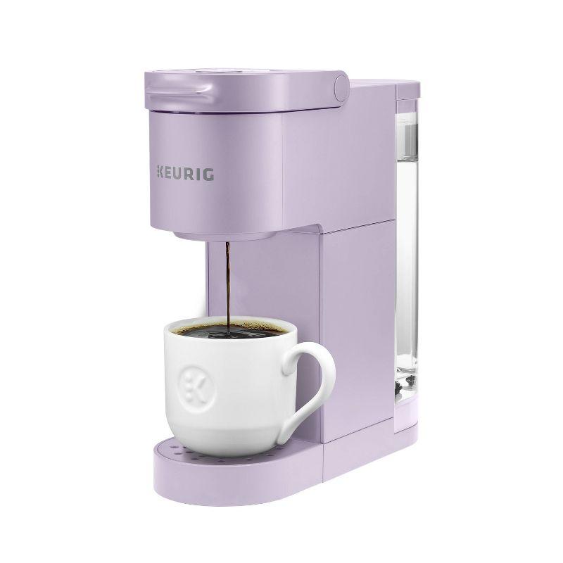 Keurig K-Mini Go Single-Serve K-Cup Pod Coffee Maker Violet: Compact Electric Brewer, 12 oz Capacity, Uses K-Cups & Pods