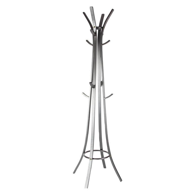 Modern Iron Coat Rack Silver - Olivia & May