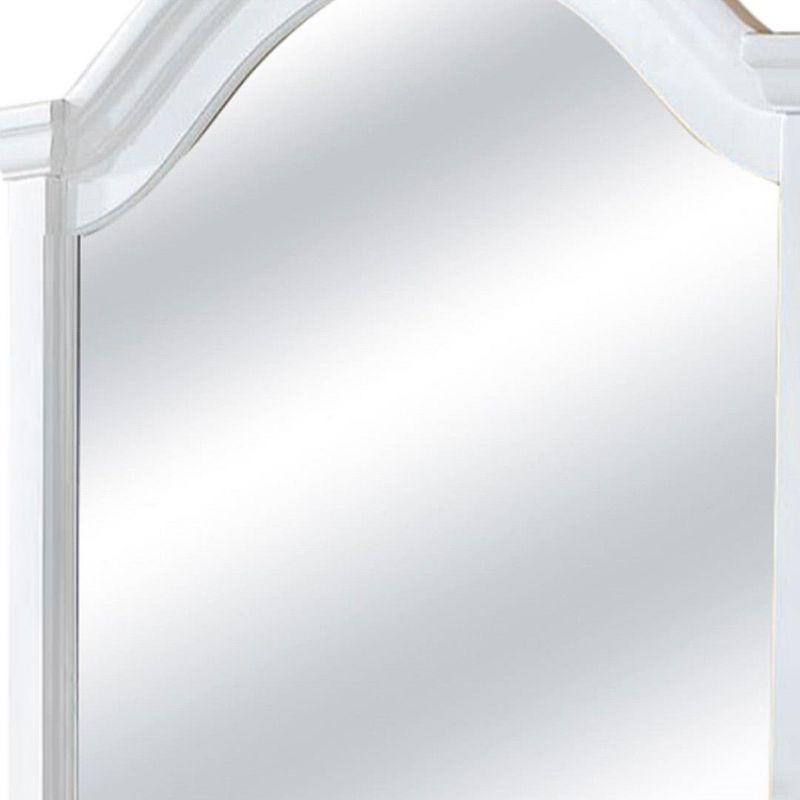 Acme Furniture Estrella Dresser Mirror White Finish