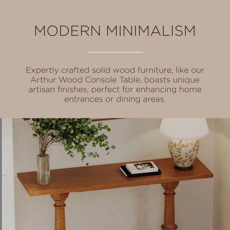 Maven Lane Arthur Wooden Console Table