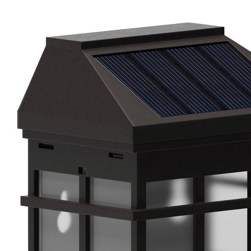 Rutland Decorative Wall Mount Solar Powered Lighting for Decks and Fencing