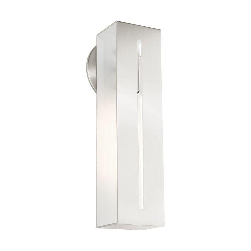 Livex Lighting Soma 1 - Light Wall Light in  Brushed Nickel