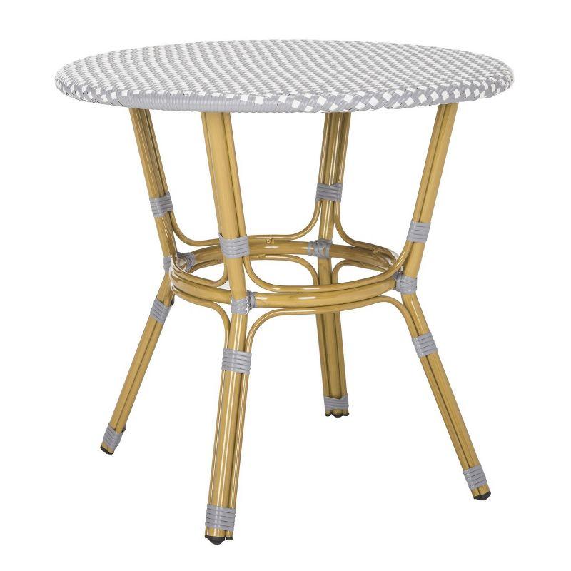 Sidford Rattan Patio Bistro Table  - Safavieh