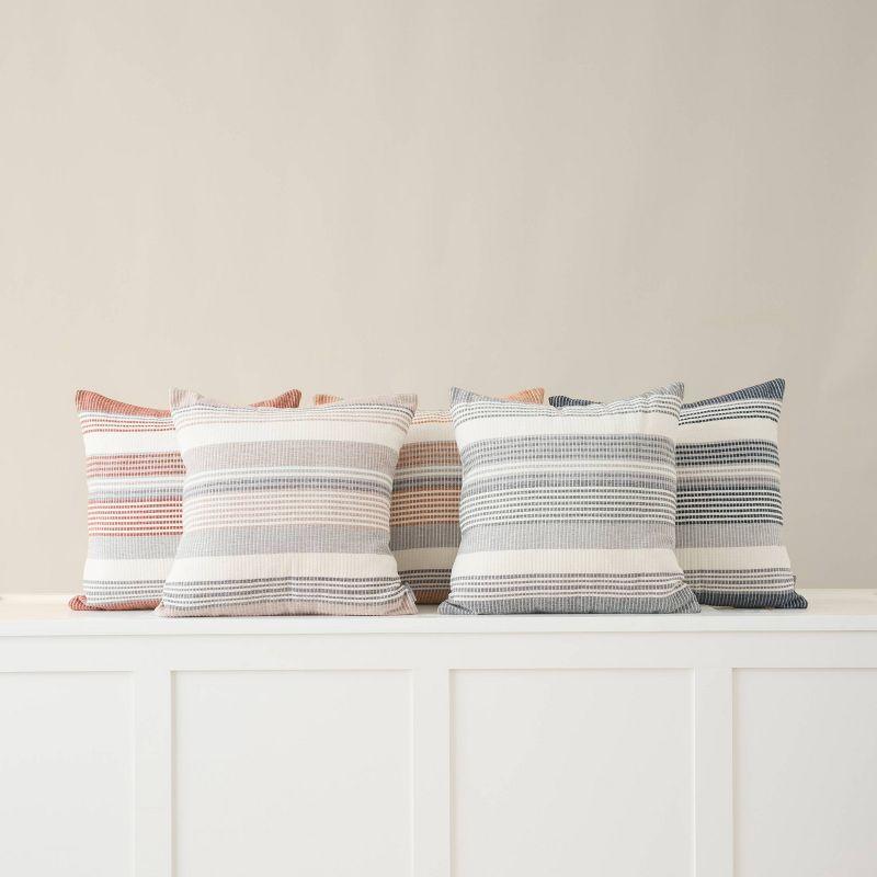 Freja Stripes Striped Throw Pillow