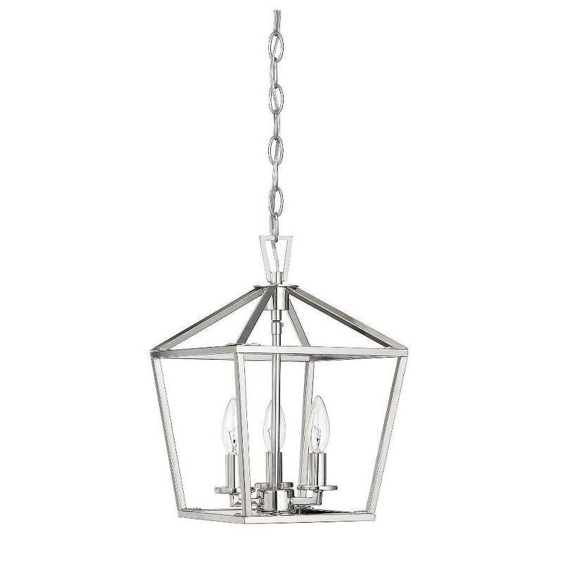 Savoy House Townsend 3 - Light Chandelier in  Satin Nickel