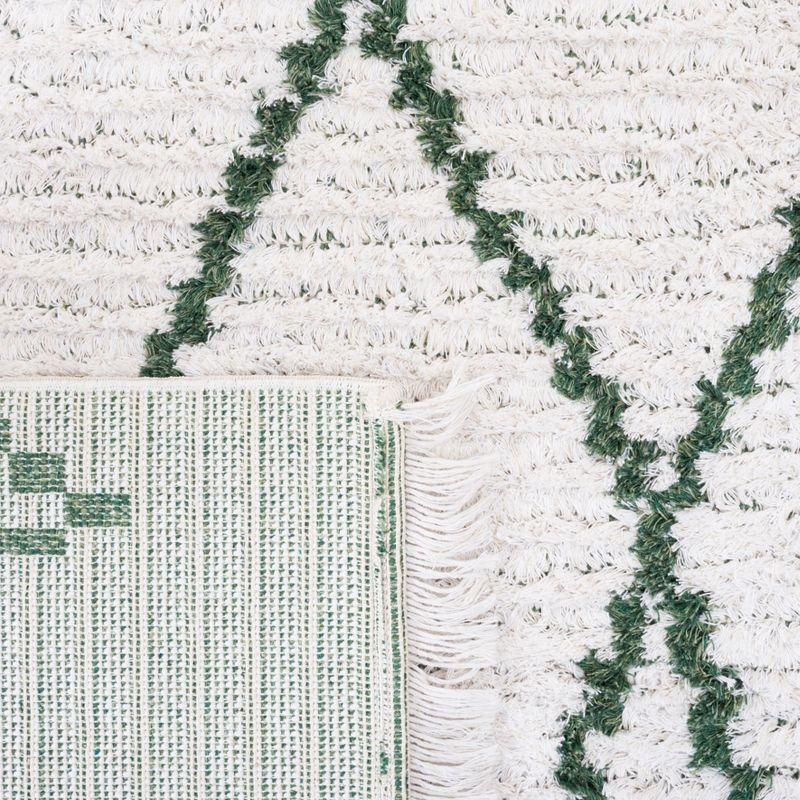 Augustine AGT850 Power Loomed Area Rug - Ivory/Green - 4'x6' - Safavieh.