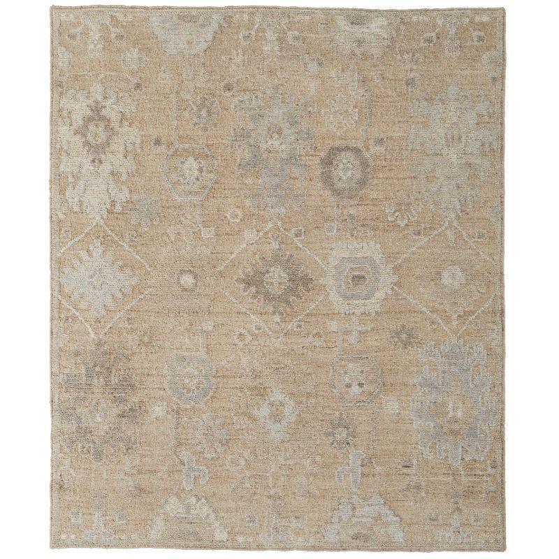 Grafton Transitional Floral & Botanical Tan/Gray/Ivory Area Rug