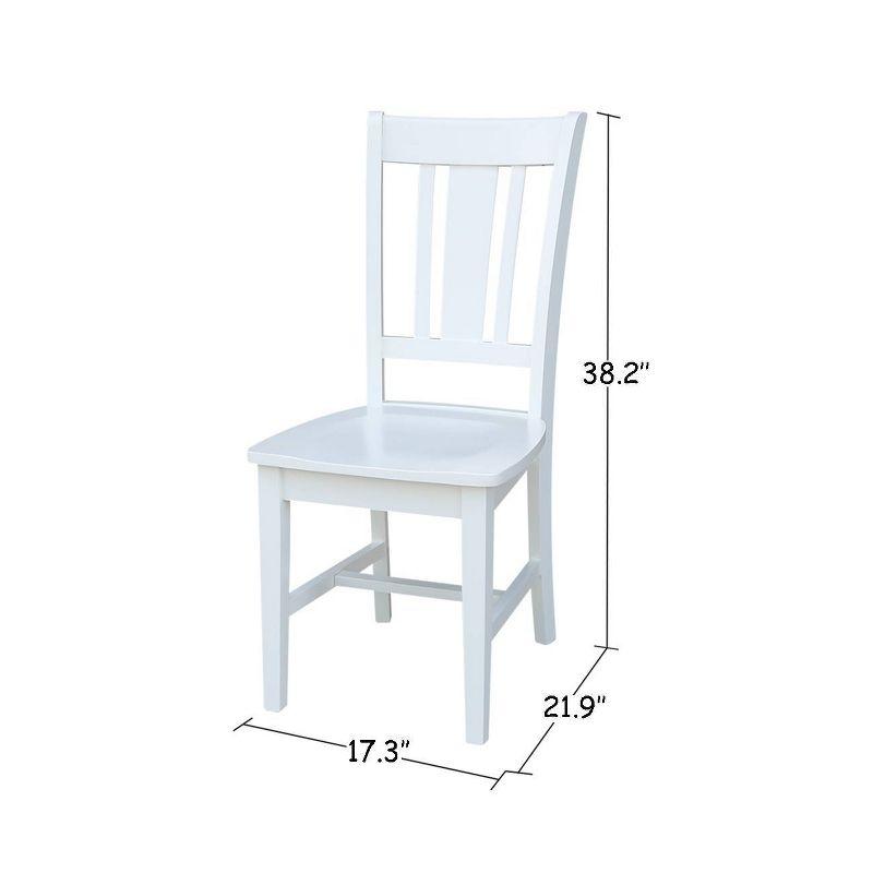 Set of 2 San Remo Splatback Chairs - International Concepts