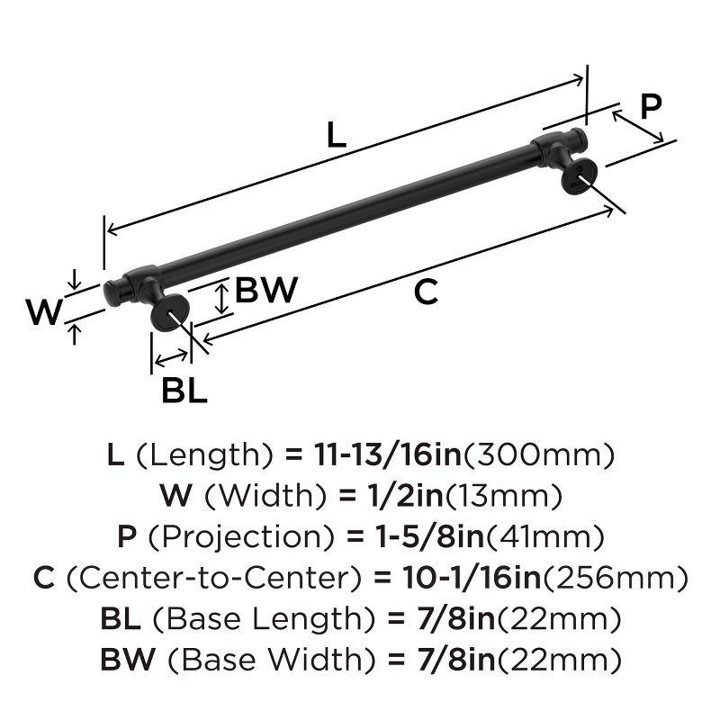 Winsome 10-1/16 inch (256mm) Center-to-Center