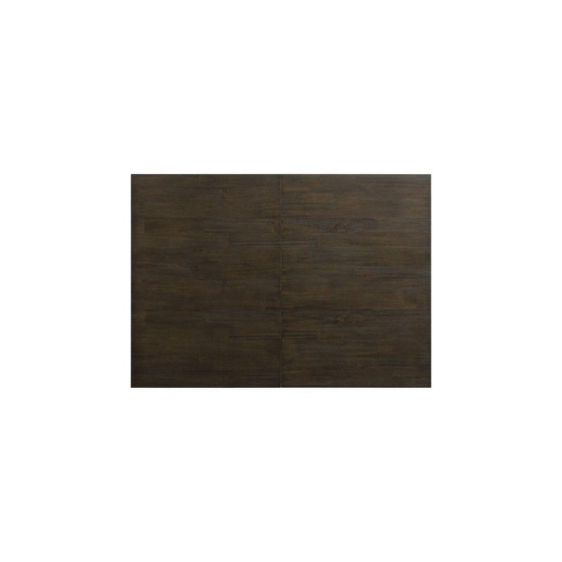 Jasper Rectangle Extendable Dining Table Toasted Walnut - Picket House Furnishings: 6-Seat Kitchen Table, Drop Leaf, Transitional Style