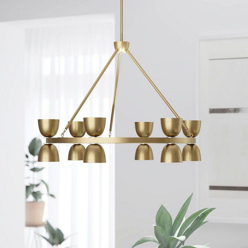 Kichler Lighting Baland 2 - Light Chandelier in  Brushed Natural Brass