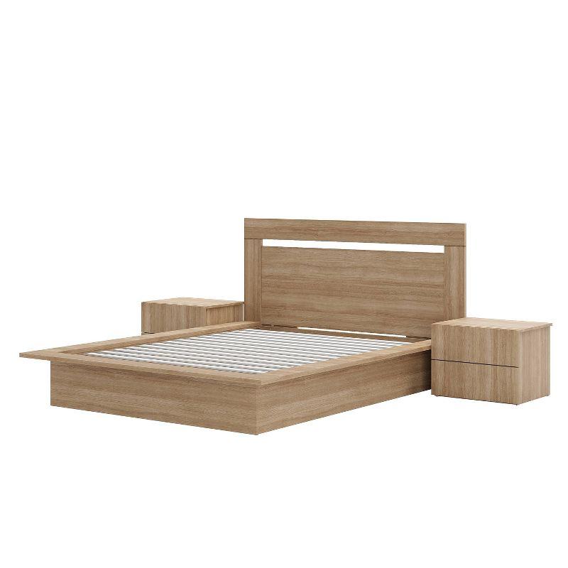 Nexera 4pc Malibu Bedroom Set