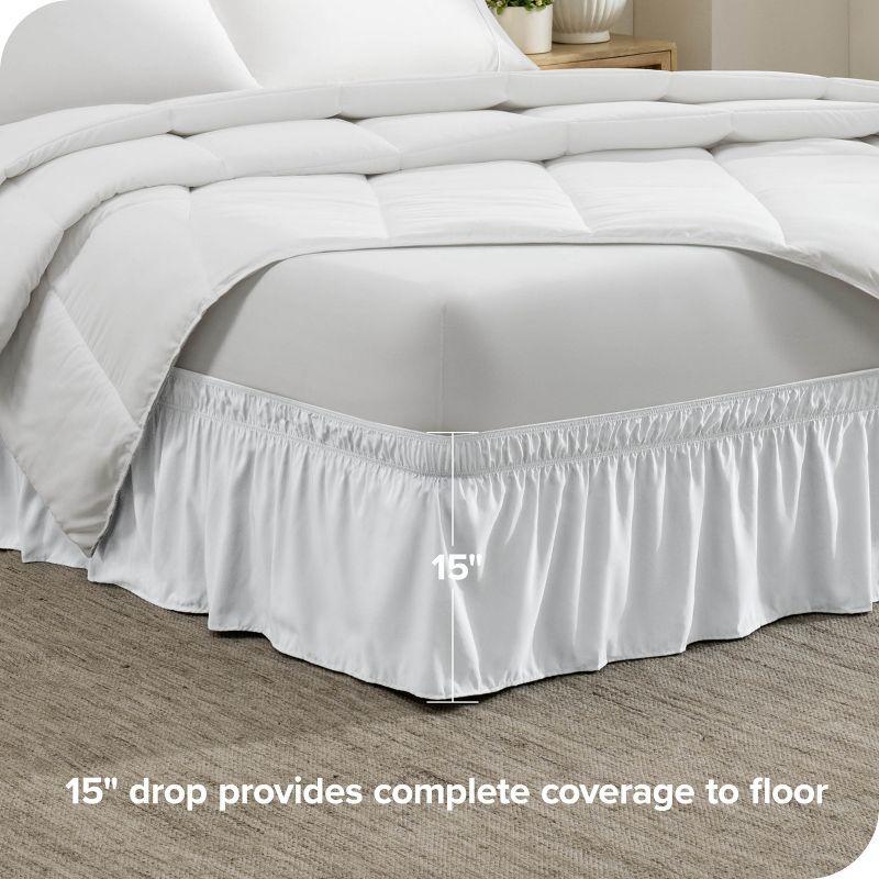 Bare Home Ruffled Wrap Around Bed Skirt