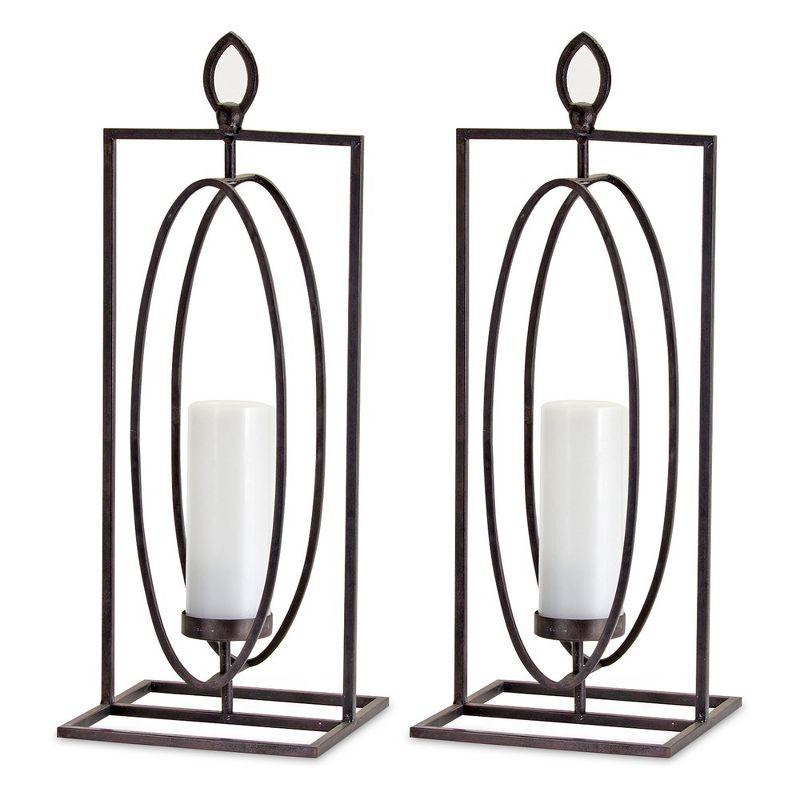 Melrose Candle Holder Stand (Set of 2)