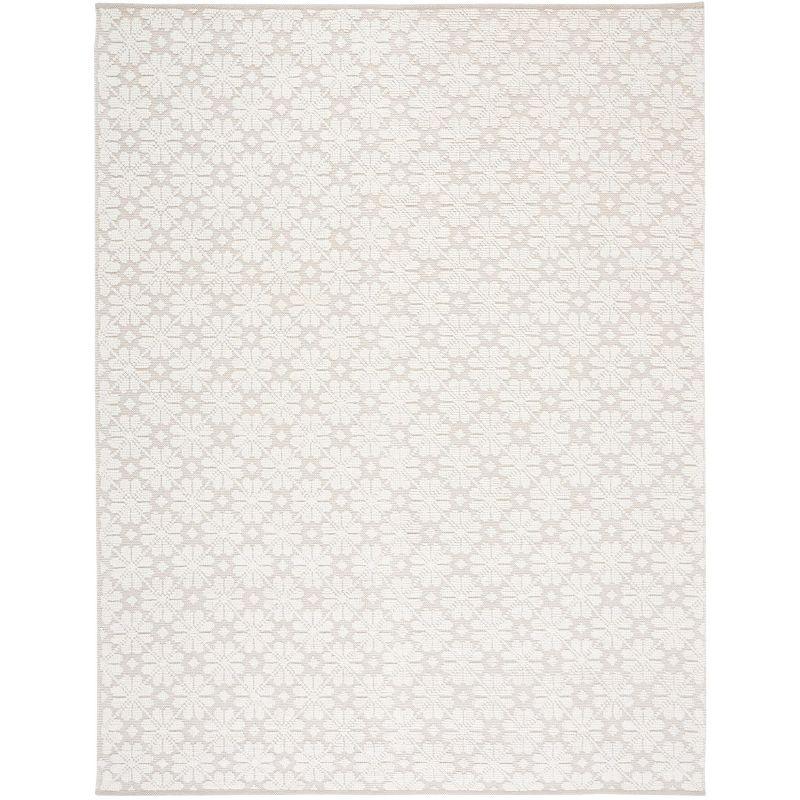 Vermont VRM106 Hand Woven Indoor Area Rug - Ivory - 9'x12' - Safavieh