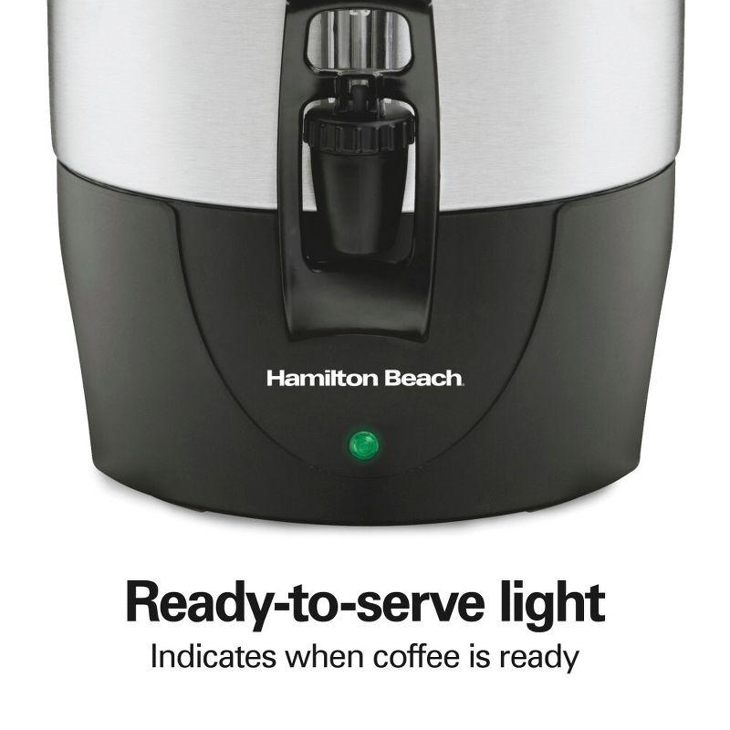 Hamilton Beach Hamilton Beach® BrewStation® 40-Cup Stainless Steel Dispensing Coffee Urn