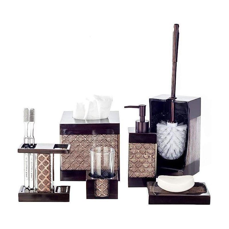 Creative Scents Dahlia Free Standing Toilet Brush and Holder