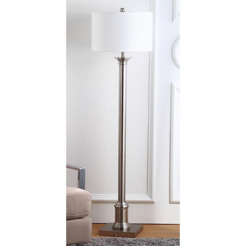 Livia Floor Lamp - LIT4335 - Pewter - Safavieh