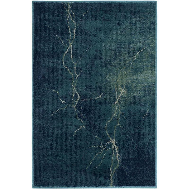 Constellation Vintage CNV748 Loomed Indoor Area Rug - Turquoise/Multi - 2'x3' - Safavieh