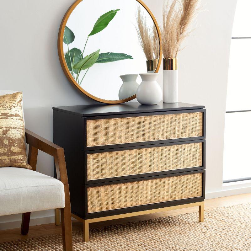 Sand & Stable™ Prudhoe 34'' W 3 - Drawer Dresser