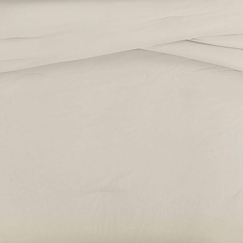 Brooklyn Loom 3pc King Flax Linen Comforter Set Natural