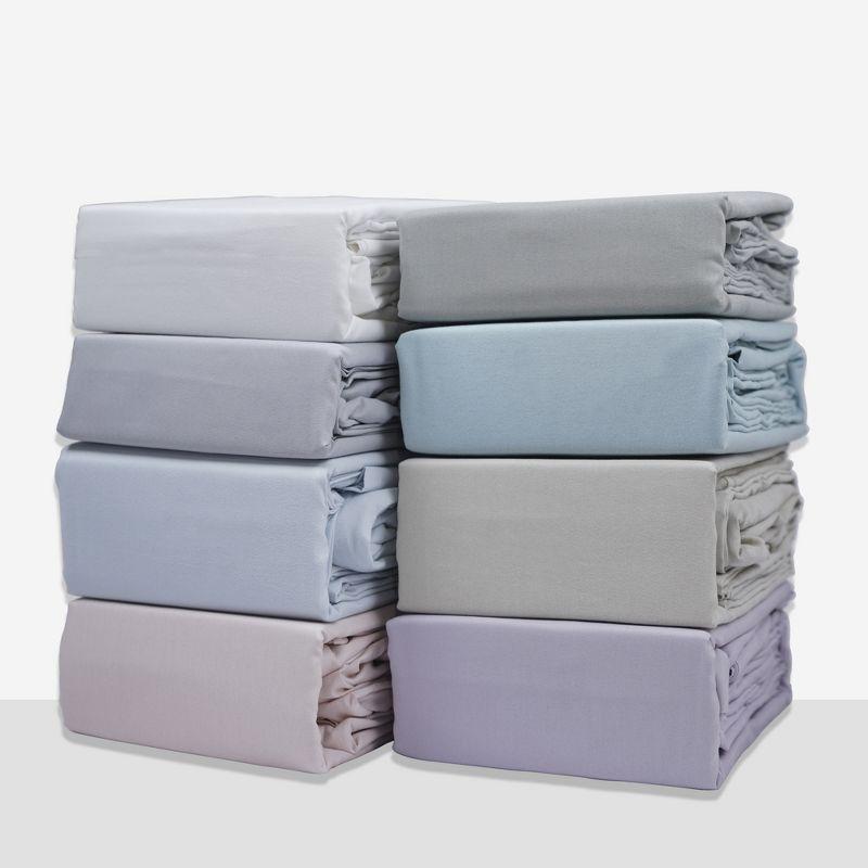 Color Sense Percale Weave Cool & Crisp Cotton Rich Sheet Set