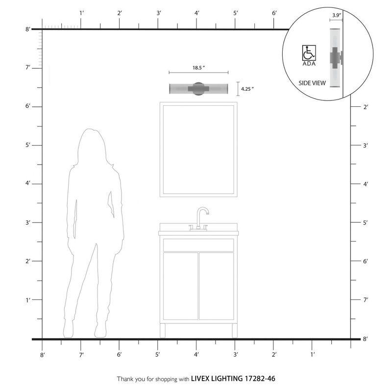 Wade Logan® Birchfield Dimmable Vanity Light