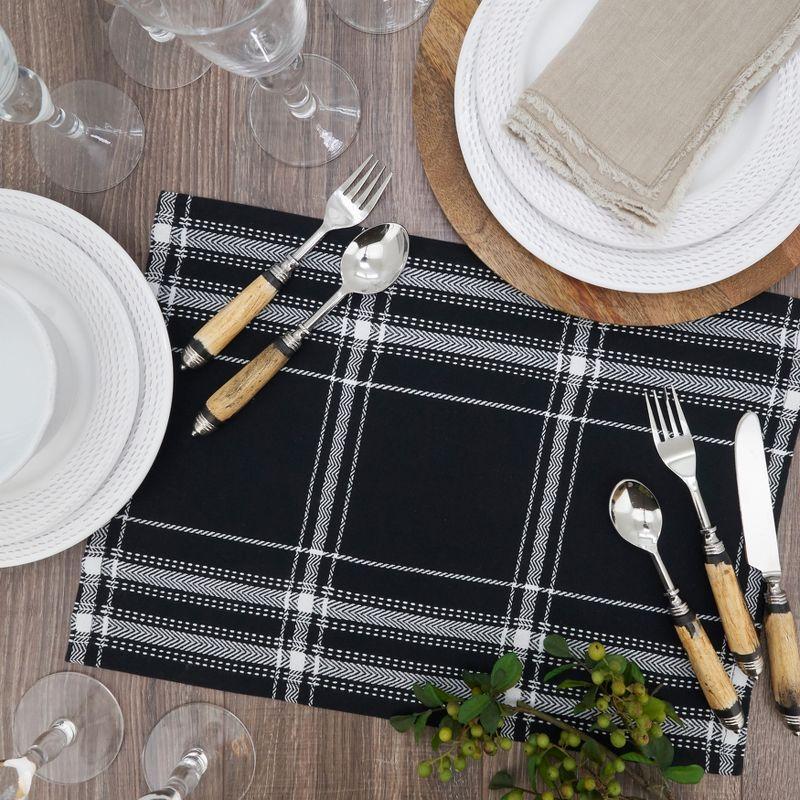 Gracie Oaks Tamiami 4 Piece Cotton Placemat Set | Wayfair