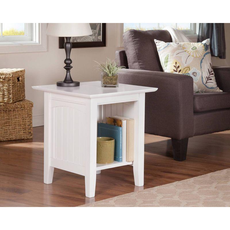 Nantucket End Table White - AFI