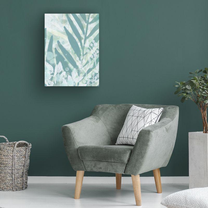 Modern & Contemporary " Aqua Palms I "