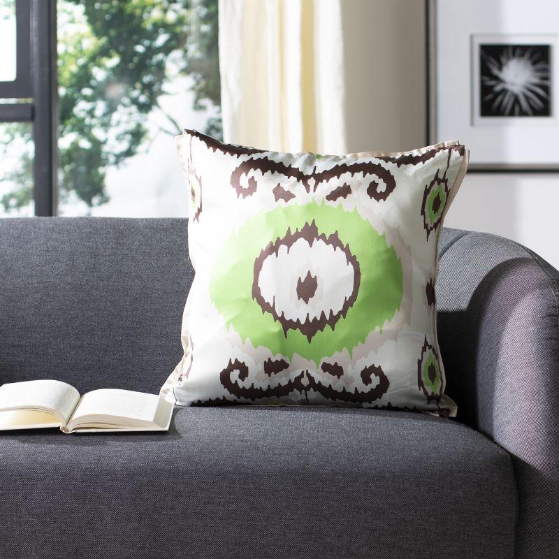 Safavieh Giselle Embroidered Throw Pillow (Set of 2)