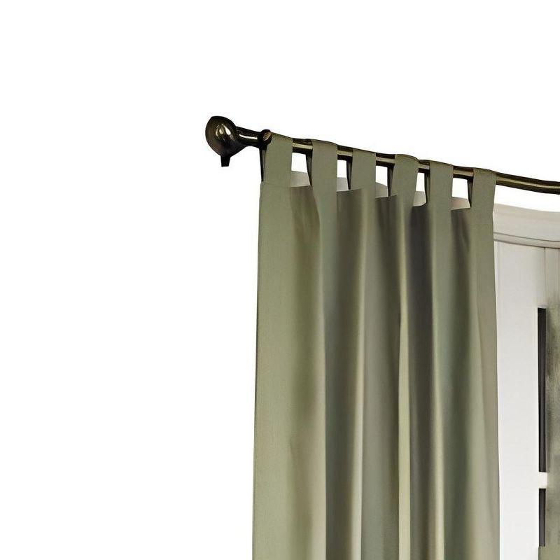 Commonwealth Thermalogic Weather Insulated Cotton Fabric Tab Panels Pair - 40x84" - Sage