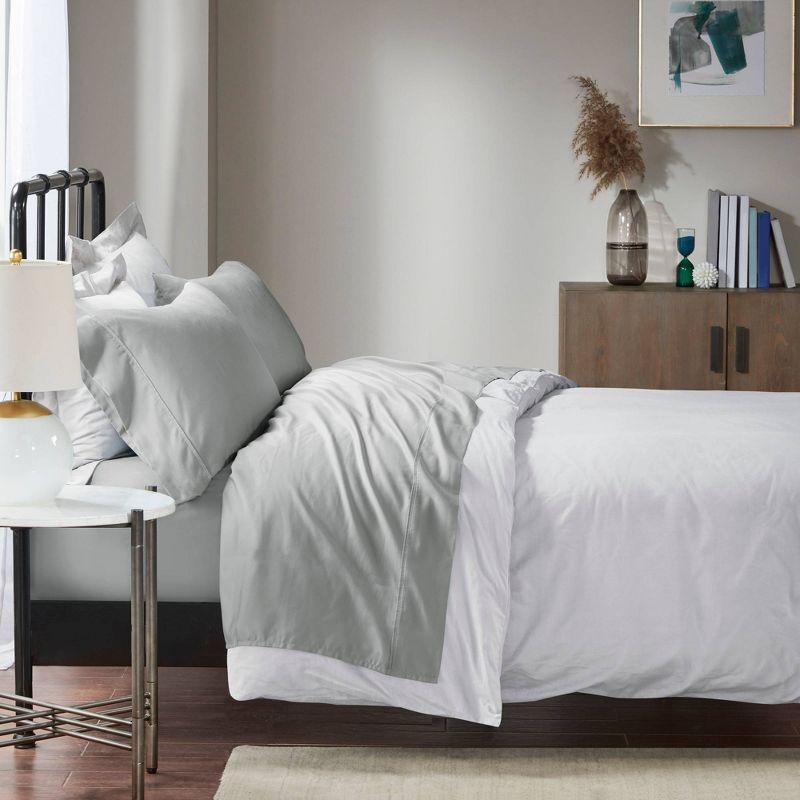 Madison Park 1500 Thread Count Cotton Blend 4-Piece Sheet Set