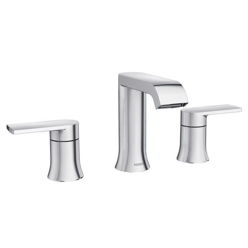 Genta Widespread Bathroom Faucet with Drain Assembly